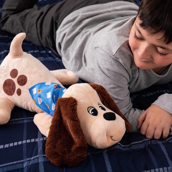 Pound Puppies - Classic Plush - Sleepy - Tan, Eco-Friendly - Picture 2 of 12